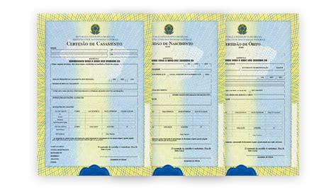 Cartórios Do Brasil Passam A Emitir Novos Modelos De Certidões De