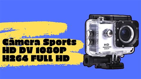 unboxing review Gopro Câmera Sports HD DV 1080P H264 FULL HD - YouTube