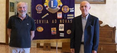 Cambio Alla Presidenza Del Lions Club Cervia Ad Novas Zattoni Subentra