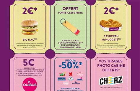 Calendrier Offre Mcdo And Calendar