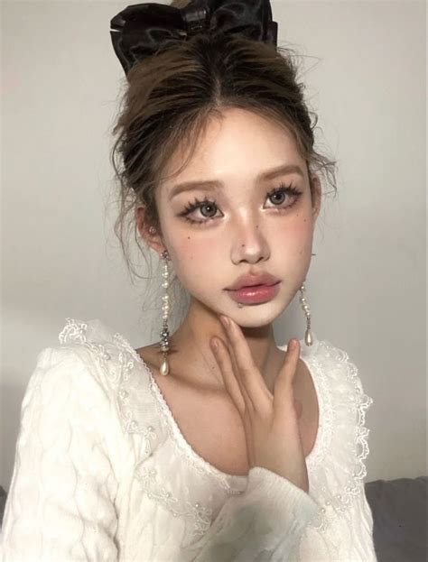 Dope Makeup Makeup Inspo Makeup Inspiration Beauty Makeup Doll Eye Makeup Asian Eye Makeup