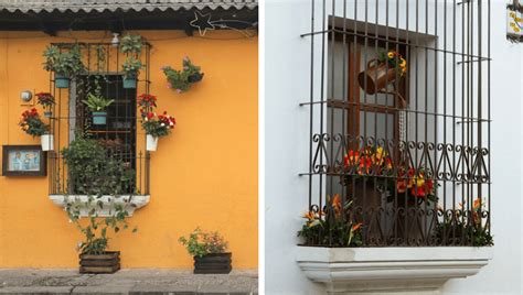 Iniciativa Busca Llenar De Flores Los Balcones De Las Casas De Antigua