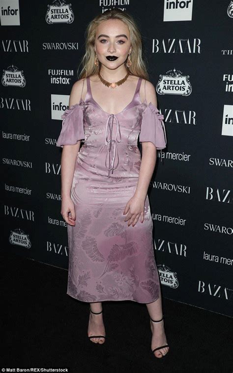 Sabrina Carpenter sports VERY dramatic Joker style make-up | Fashion ...