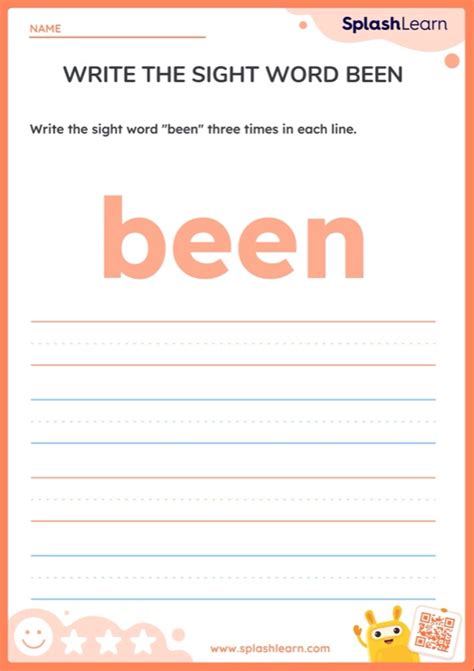 Sight Words Worksheets For 1st Graders Online Splashlearn Page 6