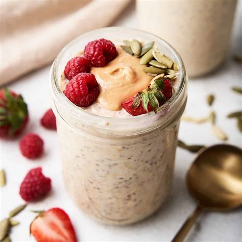 Creamy High Protein Overnight Oats