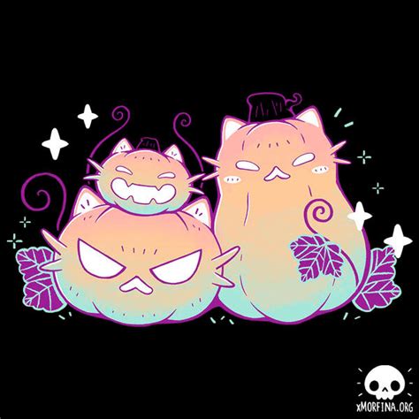 Pumpkin Cats By Xmorfina92 On Deviantart