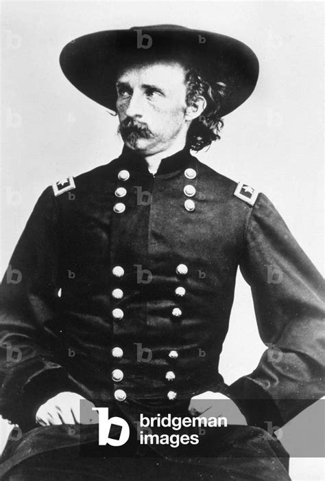 Image Of General George Armstrong Custer 1839 1876 Civil War General He Took