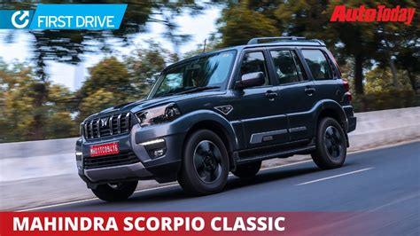 Mahindra Scorpio Classic Review First Drive Youtube