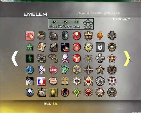 where are my titles and emblems of the old mw2?! this should be a ...