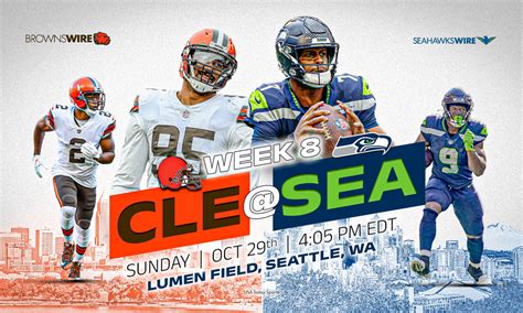 Seahawks Vs Browns Tv Map And Game Day Info For Their Week 8 Matchup