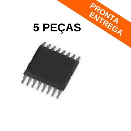 Kit 5 peças Circuito Integrado PCF8574T SOIC 16 SMD Circuitos