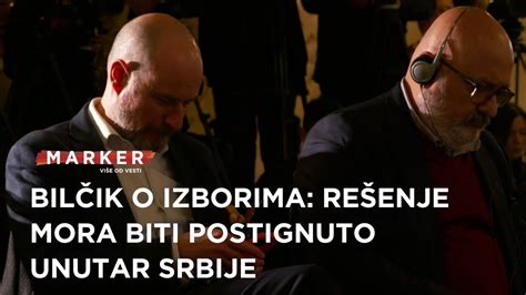 Bilčik o izbornom procesu u Srbiji Problemi ne mogu biti rešeni unutar