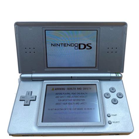 Nintendo Ds Lite Silver