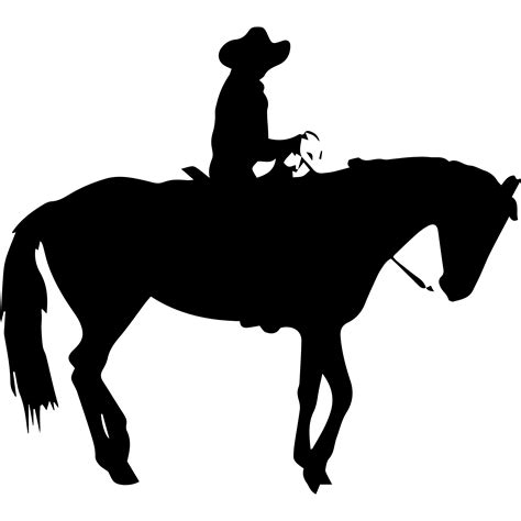 Cowboy Svg Cowboy Silhouette Yellowstone Svg Yellowstone Inspire