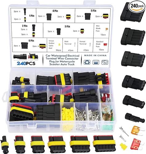 Ocr Pcs Car Wire Connector Plug Kit Waterproof Motorcycle