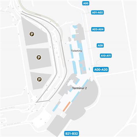 Nice Airport Terminal 2 Map & Guide