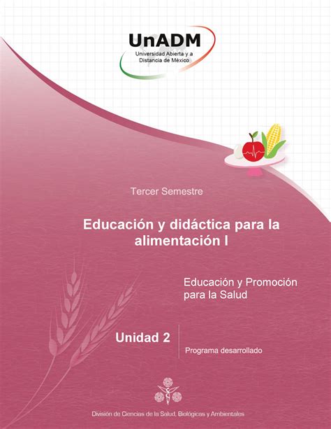 NEDA1 U2 INTRODUCCION A nutricion y dietetica Unadm Nutrición y