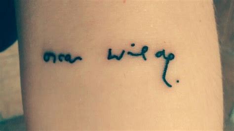 Signature Oscar Wilde | Tattoos, Tattoo quotes, Piercing