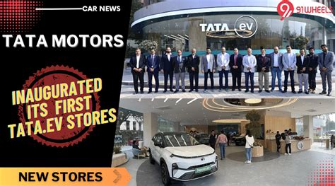 Tata Motors Inaugurated First Dedicated TATA.ev Stores In Gurugram