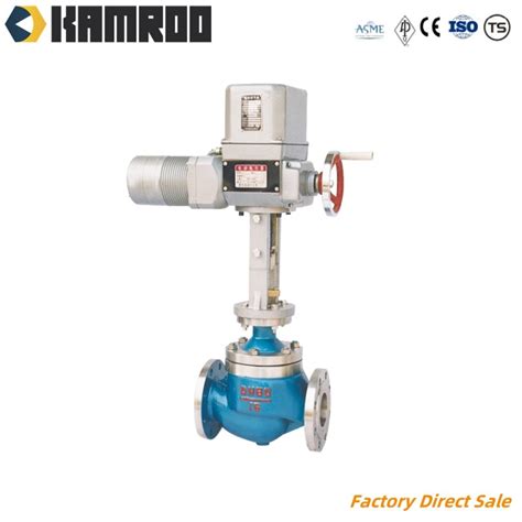 Kamroo High Pressure 300lb 1500lb API ASME Globe Valve With Pneumatic