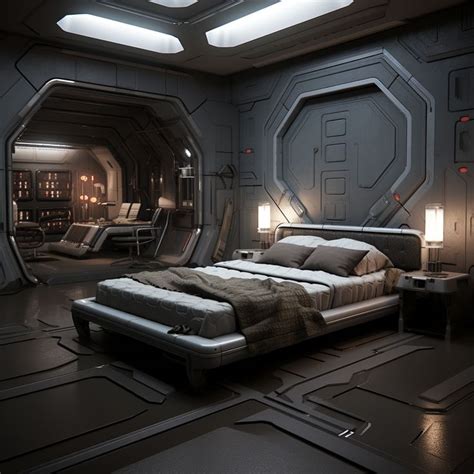 Sci Fi Bedroom Concepts Journey Into Futuristic Interiors Futuristic