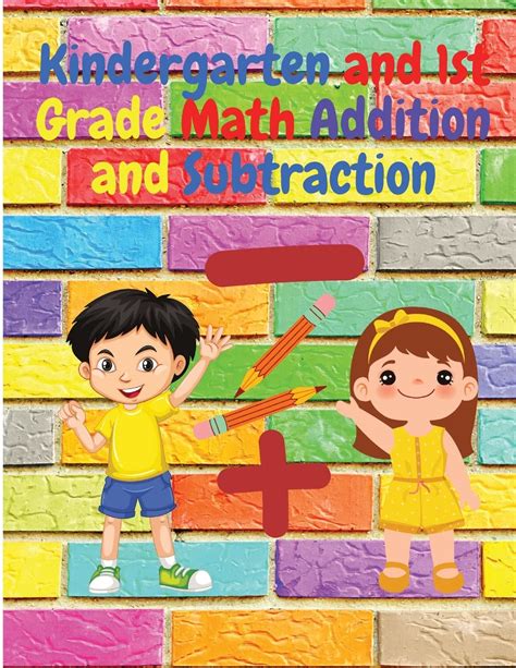 Buy Kindergarten And 1st Grade Math Addition And Subtraction Tracing Numbers Counting Count