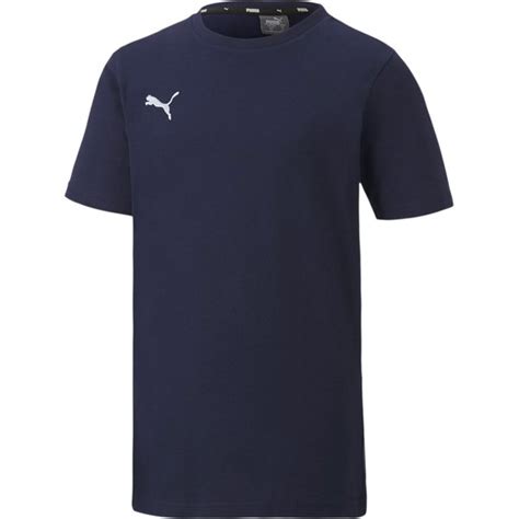 Koszulka Juniorska Teamgoal Casuals Tee Puma Granatowa