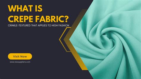 Moss Crepe Fabric Properties Characteristics Applications Textile