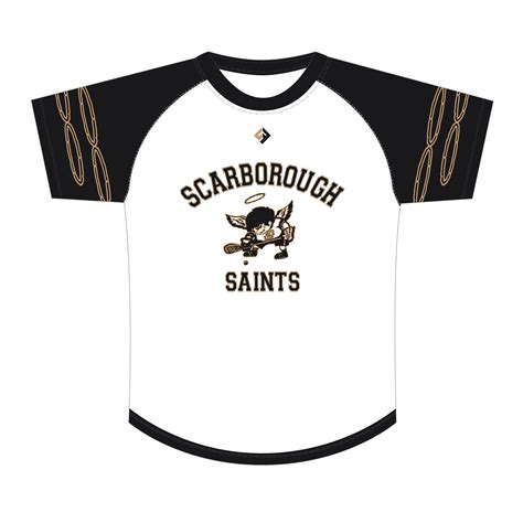 Scarborough Saints Short Sleeve Performance Shirt | box lacrosse uniforms