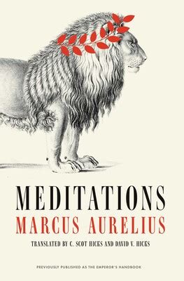 Meditations Book By Marcus Aurelius David V Hicks C Scot Hicks