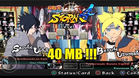 Mb Naruto Shippuden Ultimate Ninja Storm Ppsspp Lite Ukuran