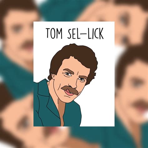 Tom Selleck - Etsy