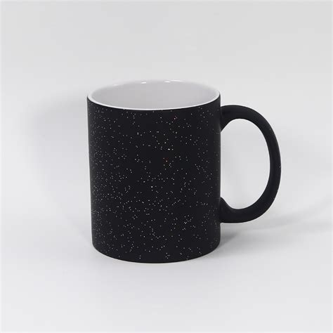 US Locustsub China Warehouse Oz Black Subliamtion Hot Color Changing Ceramic Mug