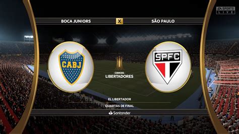 FIFA 21 Libertadores Quartas de Final Boca Juniors x São Paulo