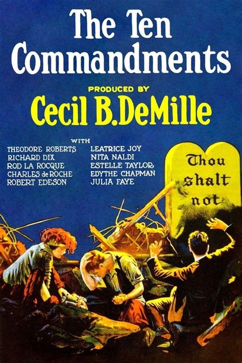 The Ten Commandments (1923 film) - Alchetron, the free social encyclopedia