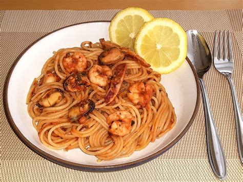 Spaghetti Frutti Di Mare Von Zwergenmuomi Chefkoch Recipe Pasta