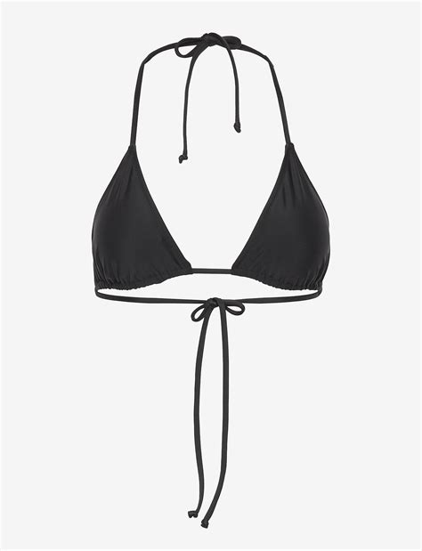 Ganni Recycled Core Solid String Bikini Top Badmode Boozt