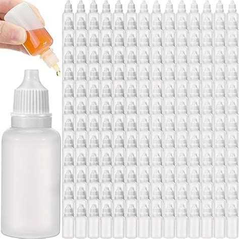 Amazon AKOLAFE 100PCS 15ML Plastic Dropper Bottles 0 5oz Eye