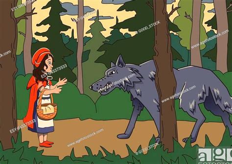 Caperucita Roja Y El Lobo Feroz Una Conversaci N Inesperada