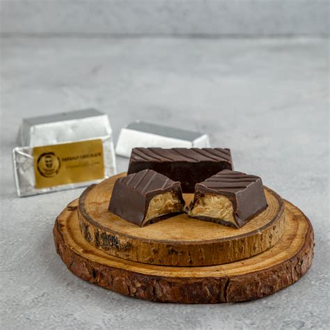 Dark Milky Chocolate With Peanut Creame Peanut With Natural Agave