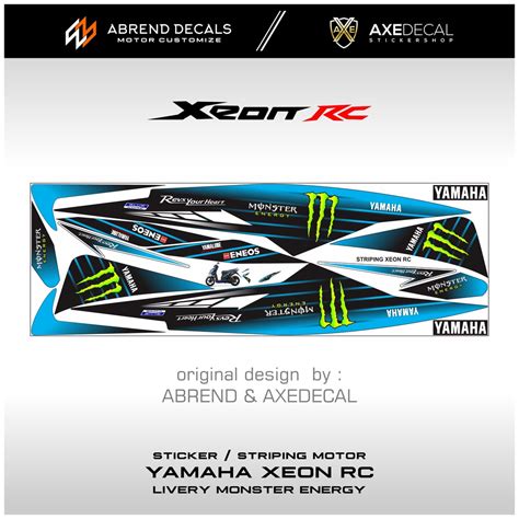 Jual Striping Yamaha Xeon Rc Me Stiker Motor Variasi Xeon Design