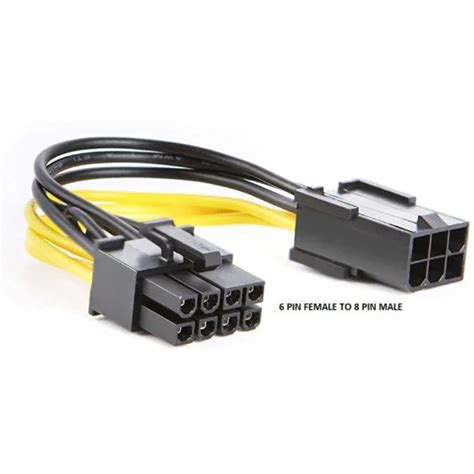 6pin Female To 8pin Converter Cable Price India