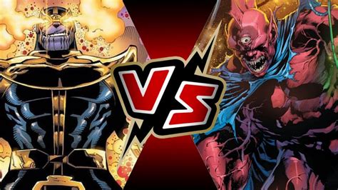 Thanos Vs Despero Battle Arena Youtube