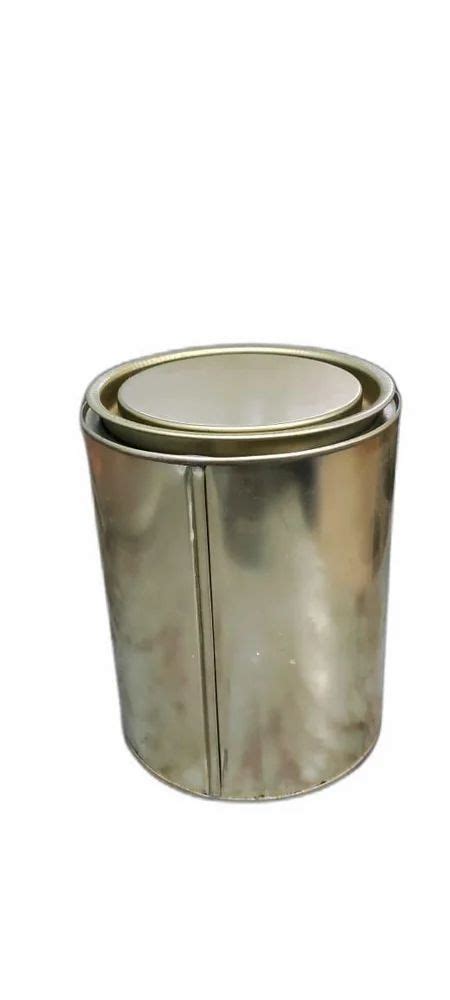 Cylindrical Paint Oil Gum Swwts Tin Containers For Packaging