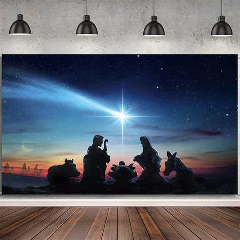 Amazon DORCEV 7x5ft The Birth Of Christ Backdrop For Photography