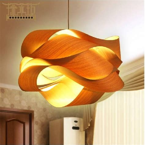 The 15 Best Collection Of Wood Veneer Lights Fixtures