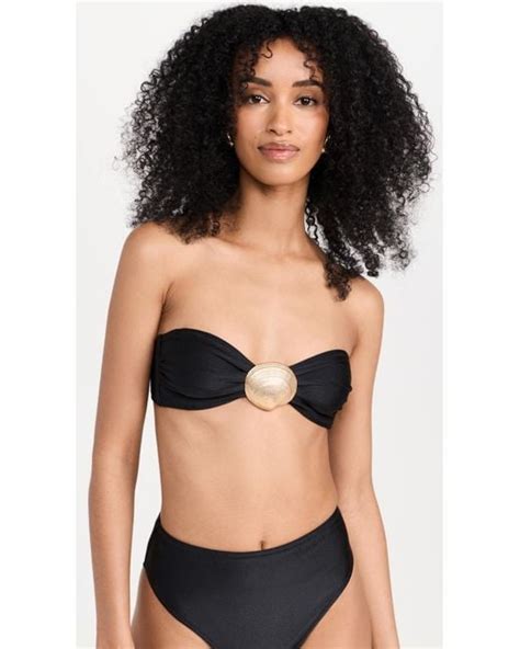 Shani Shemer Hani Hemer Ine Bikini Top In Black Lyst