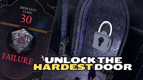 Easy Way To Lockpicking The Hardest Door In The Gauntlet Of Shar