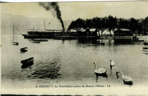 Raddampfer In Ouchy Dampfschiff Lac L Man Vapeur Kaufen Auf Ricardo