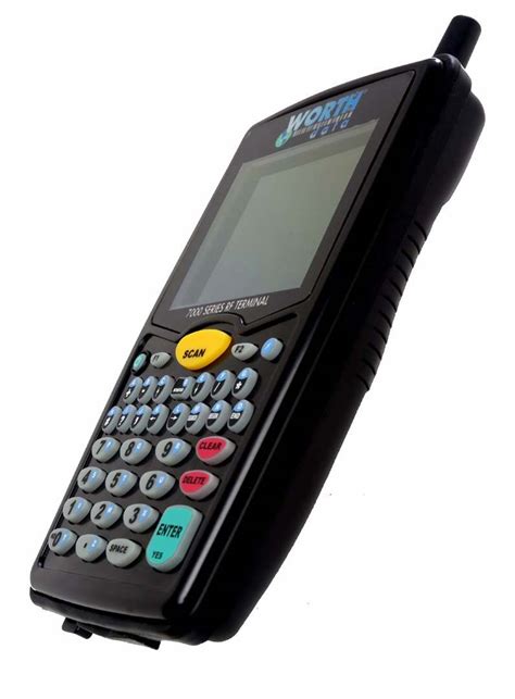 7100 Mobile Rf Terminals With Built In Bar Code Scanner Worth Data